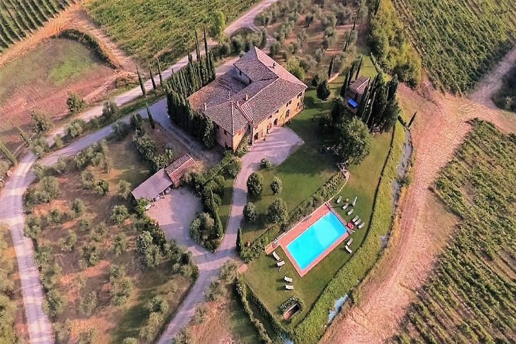 Villa Santa Virginia Siena Ngoại thất bức ảnh